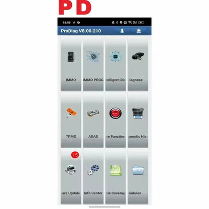 1 Year Diagzone Pro Activation Software Open Software Subscription SN9884