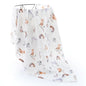 120cm*110cm Swaddle Blanket Baby Cotton Muslin Wrap Baby Blankets Newborn Swaddle Bedding