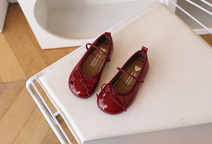 Children Flats Girls Shoes Spring Autumn Children Oxfords For Girl School Toddler Soft PU Leather Shoes Silver, Gold, Black