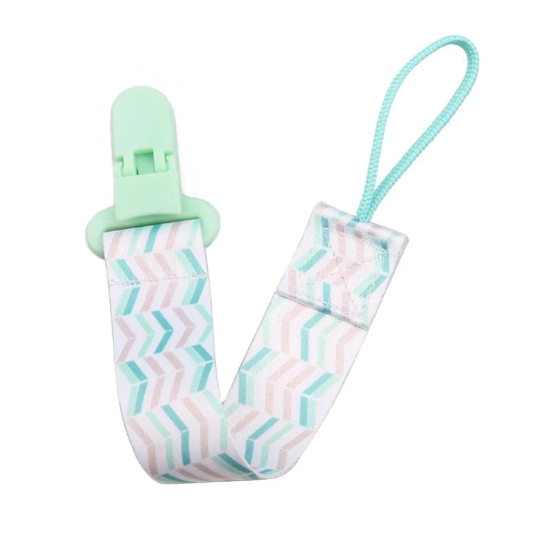 Baby Pacifier Clip Cartoon Pattern Pacifier Strap with Fun& Attractive Design