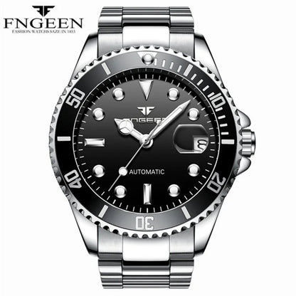 FNGEEN 9001 Luxury Brand Men's Watch Steel Tourbillon Frame Mechanical Watch Luminous Automatic Date Diamond Watch 2026