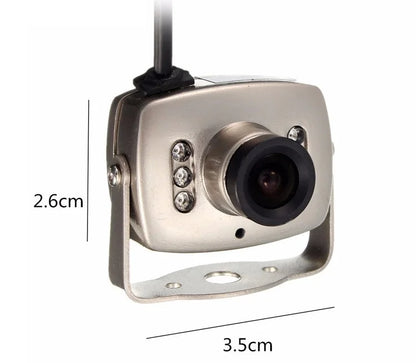 208C Mini Camera 3.6mm Wide Angle Lens 208B 800TVL Micro Cameras  PAL/NTSC Night Vision Monitoring Mini Infrared Camera 1pcs