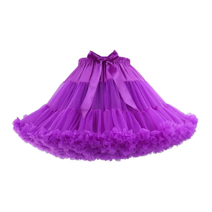 Lush Small Baby Girls Tutu Skirt for Kids Children Puffy Tulle Skirts for Girl Newborn Party Princess Girl Clothes 1-15 Years