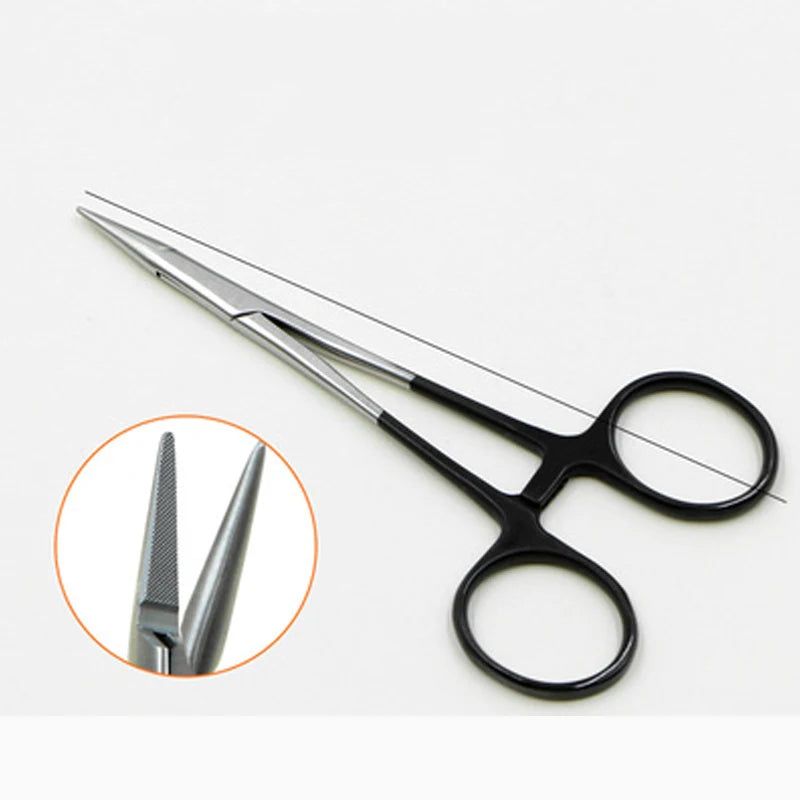 Tiangong gold handle needle holder stainless steel double eyelid surgery tool beauty plastic insert suture holding needle clamp