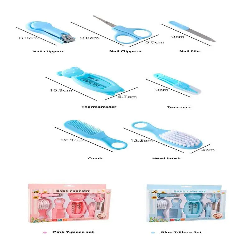 Hot Sale 13pcs Comb Grooming Baby Care Kit Baby Portable Tool Grooming Nail Care Set