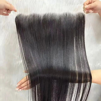 V Beauty HD 13x6 13x4 Lace Frontal Straight Pre Plucked Transparent 2x6 5x5 Full Closure Only Vietnamese Raw Human Hair