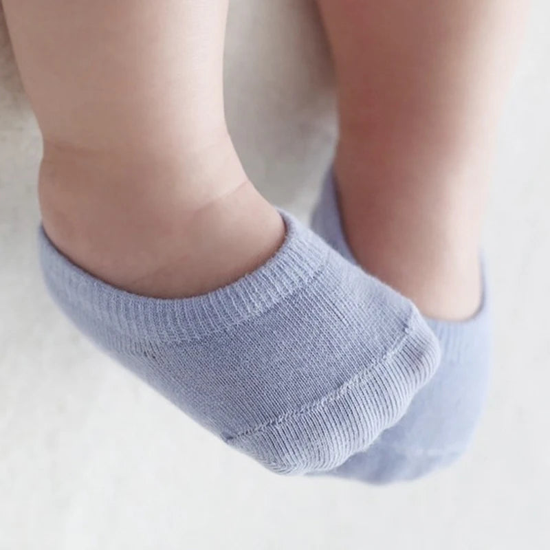 Candy Baby Floor Socks New Born Cotton Unisex Kids Anti-slip Sock Short Ankle Socks First Walker For Infant Boys Girls 1-3Y