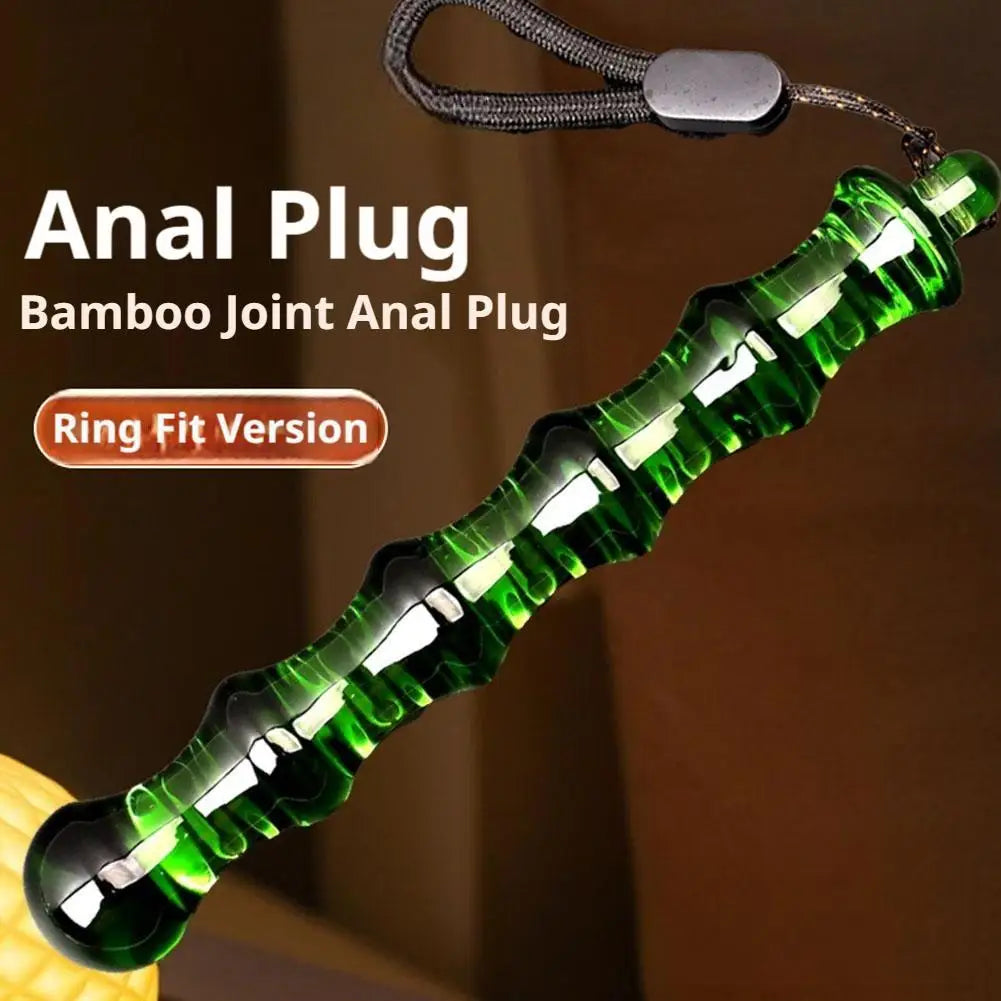 Smooth Resin Jade Massage Stick Bamboo Joint Acupoint Trigger Point Massager For Neck Shoulder Muscle Relax