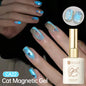 UR SUGAR 15ml Jelly Pink Cat Magnetic Gel Nail Polish Glitter ICE Soak Off Ceramic UV Gel Semi-permanent Nail Supplies Manicure