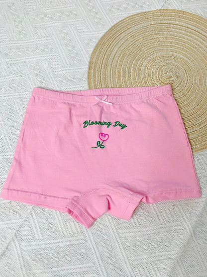 Girls' Underwear Cotton Shorts Children's Cartoon Shorts 5-Pack