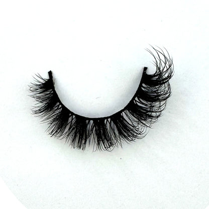 New Cat Eye Artificial Mink Eyelash 3D Curling Natural and Realistic Messy Tail Eye Extended Soft Eyelash