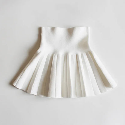Kids Girls' Dress Children's Student Short Skirt Baby' Clothing Half Skirt Princess Pleated Tutu Skirt