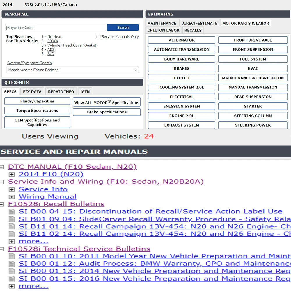 AllData EU Online Software Car Repair Software CAR Data US Repair Software Alldata EU CAR-Data Wiring Diagram