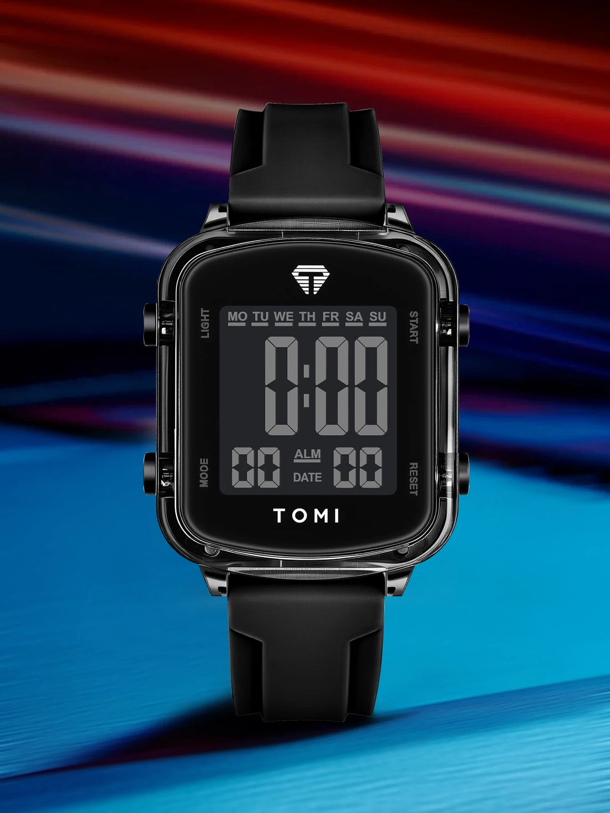 TOMIFashionable new electronic watches; Trendy couple watches; Same style for men and women; Wrist watches in gift boxes.