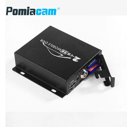 8MP AHD TVI DVR 2ch DVR Car Truck Vehicle Video Record Mobile DVR HDMI Output 2CH MINI CVBS with Remote Control