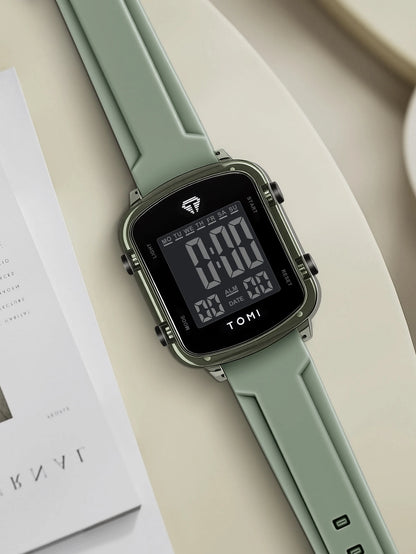 TOMIFashionable new electronic watches; Trendy couple watches; Same style for men and women; Wrist watches in gift boxes.