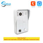 ANJIELO Tuya WiFi 5-in-1 Fingerprint Unlocking Video Intercom System, Suitable For Homes, With 1080P HD Security Protection