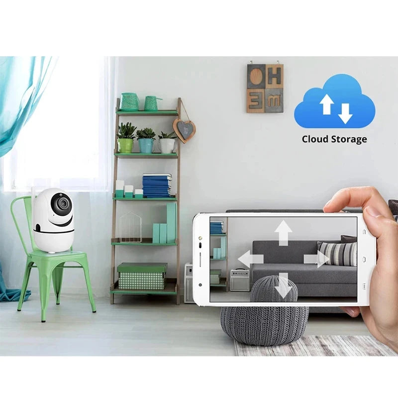 IP Wifi Camera 1080P Surveillance Security YCC365 Plus Cloud Wireless Monitor Smart Track Night Vision CCTV Video Surveillance