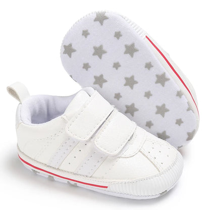 Baby Boys Girls Spring Autumn Shoes 0-1 Year First Walker Fashion Striped Rubber Soles Casual Sports Newborn