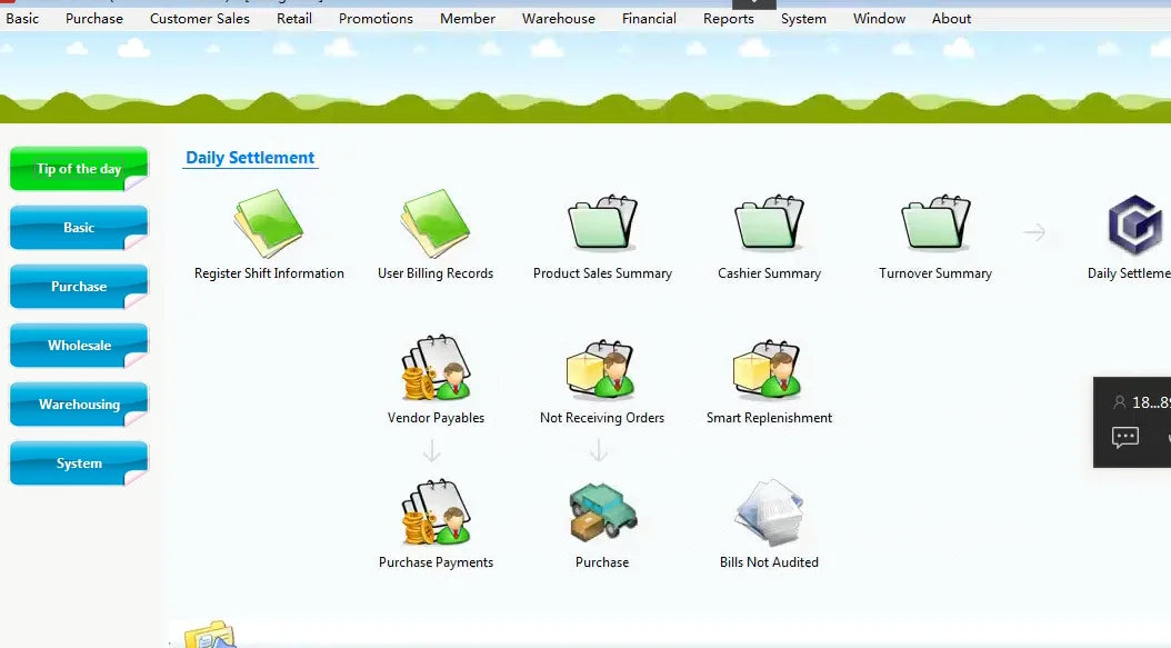POS Software, Cash Register Software, Catering Retail Stores, Supermarkets