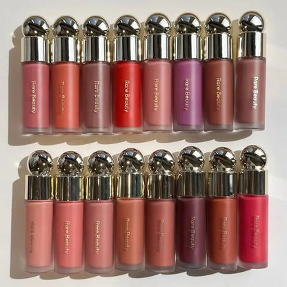 Rare Beauty New Butter Lip Balm Moisturizing Plumping Lip Gloss Liquid Powder Blusher Long Lasting Natural Highlight Cosmetic