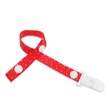 Adjust Baby Pacifier Clip Chain Ribbon Dummy Holder Chupetas Soother Pacifier Clips Leash Strap Nipple Holder for Infant Feeding