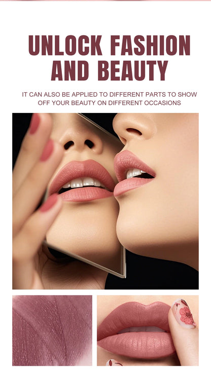 Non Stick Cup Waterproof Lip Gloss Long Lasting Velvet Matte High Pigmented Liquid Lipstick Fast Dry Sexy Lip Mud