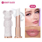 Beauty Glazed Bear Moisturizing Lipstick,Colored Lip Balm,Nourishing Lip stick,Easy To Color,Watery
