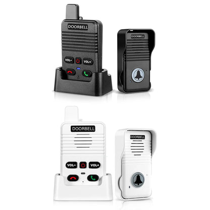 Wireless Voice Duplex Intercom Doorbell 500M Apartment Room Intercom Intercom System Doorbell for House Home Factory Office