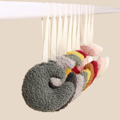 Baby Pacifier Chain Nipple Pendant Teddy Velvet Baby Pacifiers Leashes Moon Comfort Plush Nipple Pendant Clip Babies Accessories