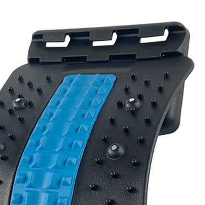 Back Massager Board Adjustable Level Lumbar Back Cracker Stretcher Board Spine Deck Back Support Spine Board