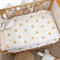 70*90cm Baby Urine Mat Breathable Waterproof Washable Cute Cotton Yarn Printed Newborn Diaper Pad Suitable for All Seasons