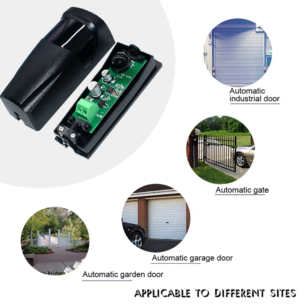 Sensor Infrared Safety Beam Photocell Detector for Garage Gate Door DOORHAN DITEC SOMMER Marantec PUJOL ADYX