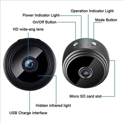 A9 Wifi Mini Camera 1080P Security Monitoring Wireless Remote Night Vision Video Surveillance Smart Home Mini DV Cam HD Camera