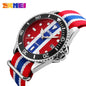 SKMEI 9133 Couple Watches Men and Women Casual Watch Nylon Strap 30M Waterproof Multiple Quartz Wristwatches reloj hombr