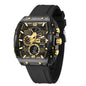 SMAEL 8109 New Men's Watch Multifunctional Sports 50M Waterproof Dual Display LED Night Light Leisure Student Electronic Watch