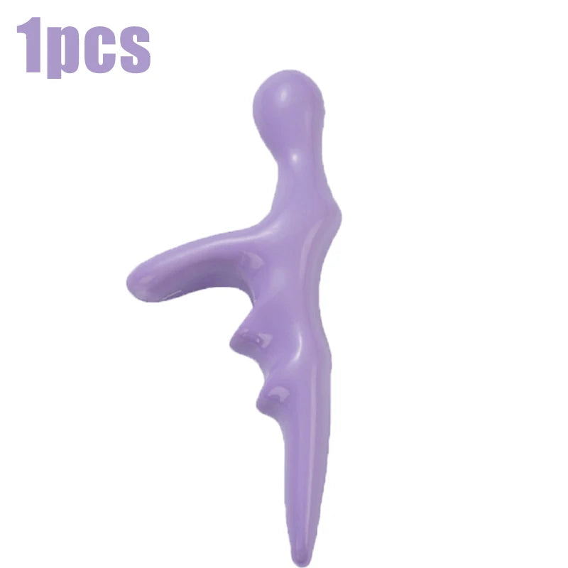 Foot Thumb Press Massager Manual Fascia Trigger Point Relax Legs Muscles Promotes Blood Circulation Portable Sole Foot Massager