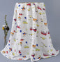 120cm*110cm Swaddle Blanket Baby Cotton Muslin Wrap Baby Blankets Newborn Swaddle Bedding