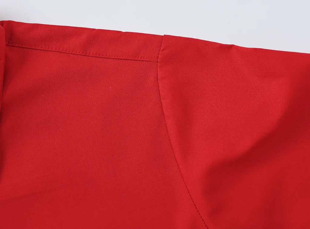 Children's Shirt in the Spring and Autumn New Boys and Girls Suit Collar Shirt Children's Pure Color Long Sleeve Shirt