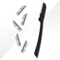 A Foldable Eyebrow Trimmer +5 Replacement Blades Combination Set Can Be Used for Eyebrow Trimming and Shaving, Which Is Unisex