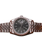 New Full Stainless Steel Plated Black Dial Quartz Watches Anniversary And Wedding Gift For Women's from Indian Supplier