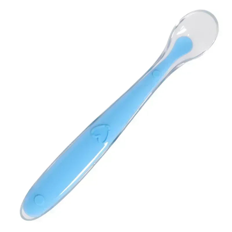 2/1pcs Silicone Spoon for Baby Infant Feeder Spoons for Children Kids Soft Safety Feeding Spoons BPA Free Baby Utensils Flatware
