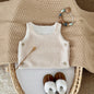 Autumn Winter Baby Lamb Wool Waistcoat Girls Boys Plush Vest O Neck Child Warm Fashion Warm Coat