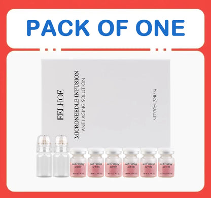 Moisturizing Skincare Kit | 2 Beauty Tools + 6 Daily Facial Serum, Softens Skin, Improves Fine Lines and Enhances Elasticity