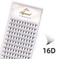 AGUUD 5 Trays/Lot Thin Roots Slim Base Premade Fans Lash Sharp Pointy Base Promade Russian Volume Fans Eyelash Extensions Faux