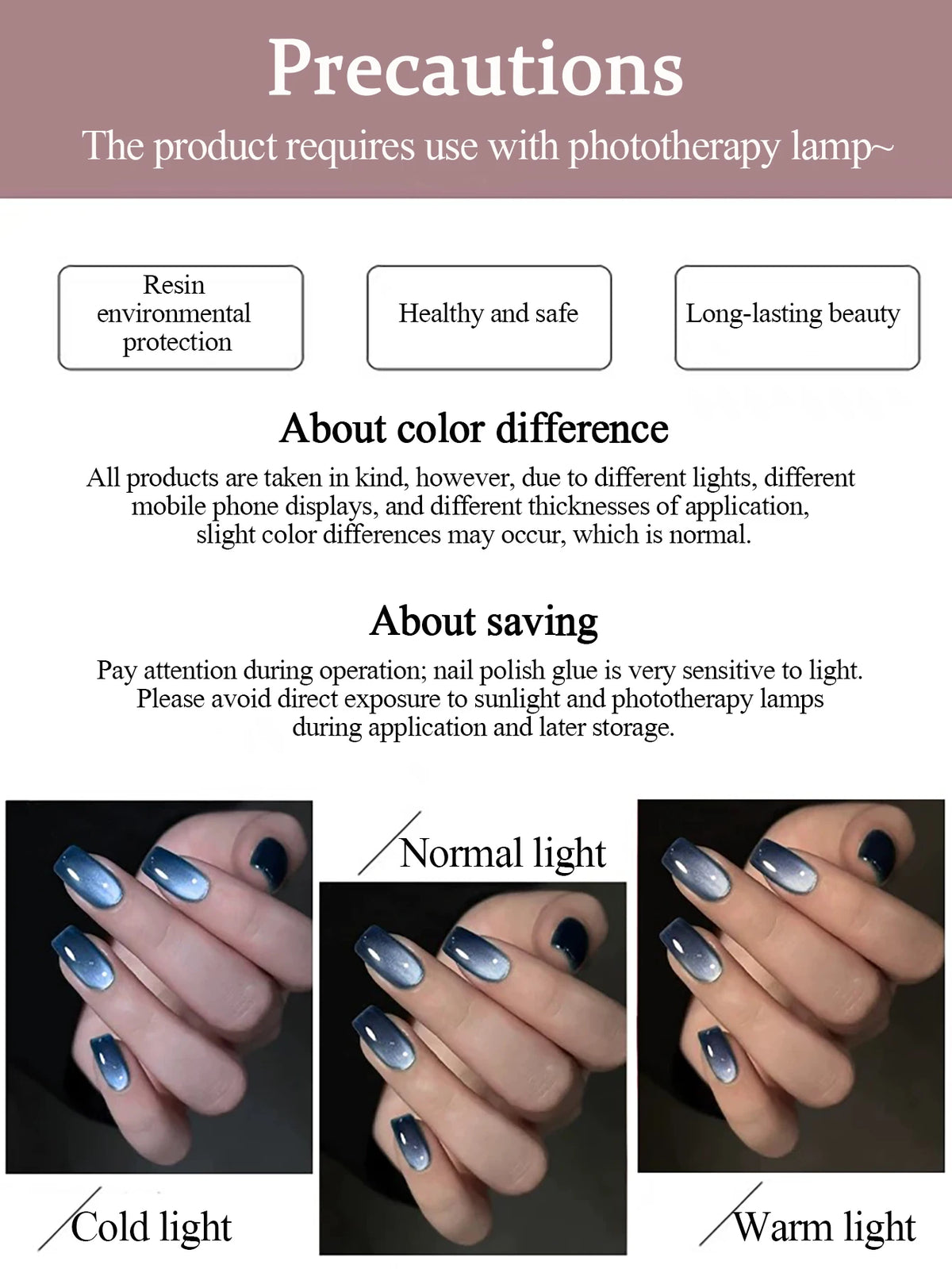 1-21pcs ZH Popular Blue Ink Cat's Eye Gel Nail Polish Spring Summer Fashionable Color Flash Glass Beads Cat's Eye Nail Salon