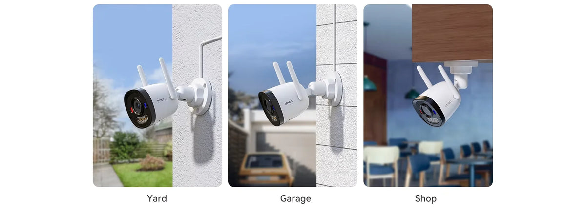 IMOU Bullet 2C Pro 3MP/5MP 2K/3K WiFi 6 Outdoor AOR Mode Security Camera Human Vehicle Detection Night Vision IP67 IP Camera