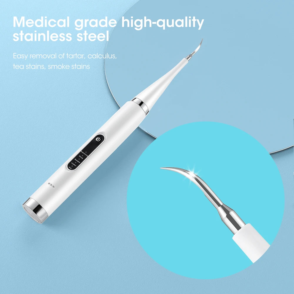 Electric Teeth Cleaner Dental Remover Calculus Plaque Stains and Tartar Oral Care Teeth Whitening Kits Rechargeable Toothbrush