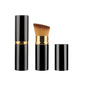 1pc Retractable Brush Makeup Brush Powder Blusher Powder Brush Mini Multi-function Portable With Aluminum Handle