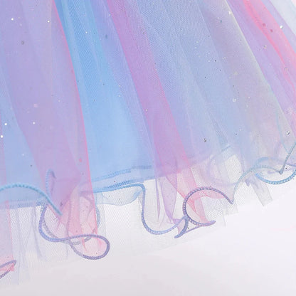 Infant Baby Tulle Backless Pageant Wedding Party Flower Girls Big Bow Dress With Headwear For Toddler Baptism Birthday Prom Gown
